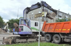 Дорожники приступили к ремонту дороги по проспекту Кирова