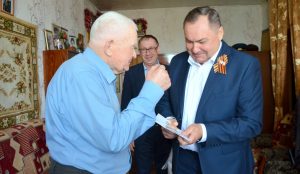 Труженики тыла встречали гостей