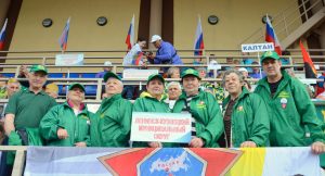 Шахтерский сапог и города-герои: в Полысаево прошла спартакиада ветеранов