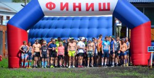 Забег в честь юбилея по сосновому бору