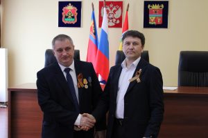 Боевая медаль – продолжателю победных традиций