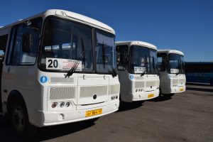 Ленинск-Кузнецкий получил новые автобусы