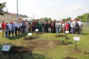 В Демьяновке — сад Памяти